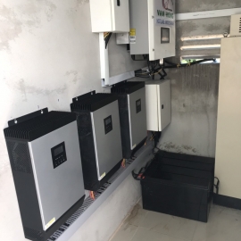 Bộ pin năng lượng 3 pha 10kw CÓ TÍCH TRỮ - Công trình 68 ĐINH TIÊN HOÀNG , P2. TP VŨNG TÀU