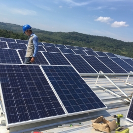 Hệ thống điện năng lượng mặt trời hòa lưới 30KW