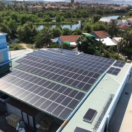 Hệ thống hòa lưới 3 pha 300kw - TRẠM DỪNG CHÂN 
