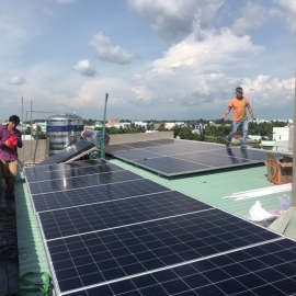 Bộ năng lượng 3 pha 8kw - CÔNG TRÌNH 124 QUANG TRUNG , TP RẠCH GIÁ