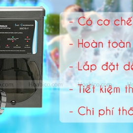 Máy điện phân tạo clo muối