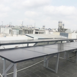 Bộ pin năng lượng 3 pha 8kw-Công trình 99 nguyễn văn Đậu, p9, Q. Bình thạnh. TPHCM