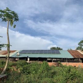 CÔNG TRÌNH ĐIỆN NL BÁC CẢNH-GÒ RÙA- CHÂU ĐỨC 30KWP-1 PHA