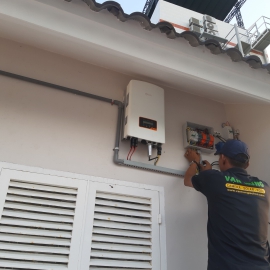 CÔNG TRÌNH ĐIỆN NLMT CÔ HƯƠNG-BACU -VŨNG TÀU